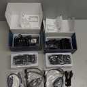 BAOFENG UV-5RM 10W Long Range Ham Radio Walkie Talkie with NOAA Weather Receiver 2500mAh Rechargeable Battery one-Key Frequency Copy Micphone Type-C Charging and Programming Cable (Gain Antenna) 2 Pac