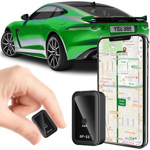 Mini GPS Tracker for Vehicles,Car GPS Tracker Portable Real Time Magnetic GPS Tracking Device,Full Global Coverage Location Tracker for Kids,Dogs,Trucks/Person