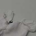 Women's Off Shoulder Mini Dress Sweetheart Neck Smocked Ruffle Flowy Swing Short White Sundress 2024