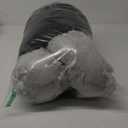 Donut Dog Bed - Premium Comfort for Anxiety Relief - Fluffy & Calming Design with Ultra-Plush Support | Cozy Round Dog Bed with Super Soft Circle Style (Size L Grey)