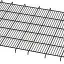 MidWest Homes for Pets Floor Grid for Dog Crate; Elevated Floor Grid Fits Models 1336TD, 1536, 1536DD, 436, 436DD, 1936, 1936DD, 1636/1636DD CURVED SLIDE BOLT LATCH, Black; Model FG36B