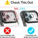 for iPhone 17 Pro Max Case Cute - Military-Grade 20 ft Drop Protection Shockproof Phone Case - Funny Passion Flower Design (6.9") Black