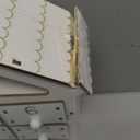 MorTime LED 24 Day Advent Calendar Decorated with Christmas Tree House and LED Lights, Lighted White Wooden Countdown to Christmas Calendar