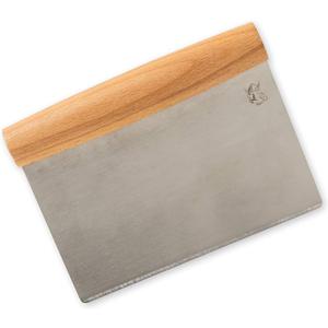 Nordic Ware Dough Cutter with Beechwood Grip, Stainless Steel Blade