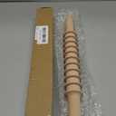 Beech Wood 14mm Pappardelle Pasta Cutter Noodle Lattice Roller Docker Dough Cutter Wooden Rolling Pin Spaghetti Pasta Maker Beechwood Noodle Cutter Rolling Pin Kitchen Cooking Tools