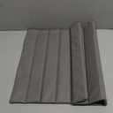 Dish Drying MatStone Drying Mat for Kitchen CounterHeat Resistant and Super Absorbent Foldable Bath mats,Made of Diatomaceous Earth and Leather.24.8"15.7" Light Grey