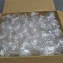 Reli. Disposable Wine Glasses (48 Pack, 12oz) Plastic Stemless Wine Glasses Disposable | Clear and Stemless for Parties, Cocktails, Whiskey, Weddings | Shatterproof