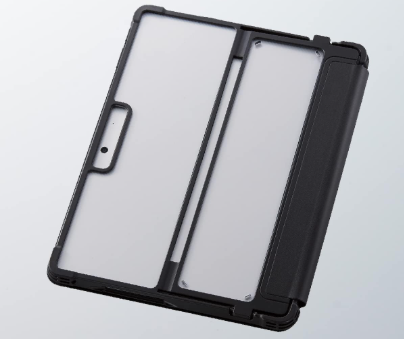 Elecom TB-MSP9HVCKFBK Surface Pro 9 Surface Pro 9 with 5G, Hybrid Case, Protective Cover, Flap, Shock Absorption, Stand & Keyboard Compatible, Black