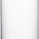 WGVI Quality Thick Weighted Tall Clear Cylinder Glass Vases, 4" W x 14" H, Flower Arrangement Floating Candle Holders Wedding Centerpieces Floral Bouquet Container Home Accent Decor, 1 Piece