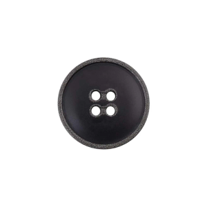 10 PCS 4 Holes Round Pattern Resin Buttons Flatback Sewing Button Favorite Findings Basic Buttons for Clothing Arts Crafts Projects DIY Decorations Sewing Accessories (30.5 mm, Black)