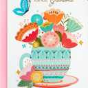 Hallmark Mothers Day Card for Grandma (Teacup with Flowers)