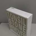 Voraiya Electronic Tonsil Stone Remover Upgraded Version, Built-in Camera and LED Light, 5-Level Suction and 2 Suction Modes Tonsil Stone Vacuum Cleaner, Oral Care Tool, Tonsil Stone Removal Kit (Black)