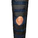 United Ortho 61020 3-Panel Knee Immobilizer, 20" (Blue, L)