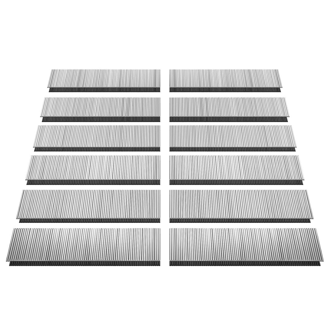 18 Gauge 1/4" Narrow Crown 304 Stainless Steel Staples 1 Inch 960 Counts for 18 GA Pneumatic or Electric Stapler or Staple Gun