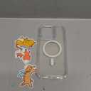 for iPhone 16 Pro Max Clear Case, Compatible with MagSafe, Anti-Yellowing, Shockproof, Dropproof, Heavy Duty Protection, Triple Layer Magnetic Phone Case Cover, 6.9", Clear