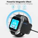 Charger Compatible with AT&T Amigo Jr Watch with 3.3 Feet Charger Cable (Black+Black)