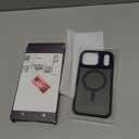 Magnetic 3 in 1 for iPhone 17 Pro Max Case, [OmniDirectional Protection] with 1x Screen Protector + 1x Camera Cover, [Seamless Work with Magsafe] Protective Silm Case for iPhone 17 Pro Max Purple