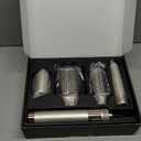 MESCOMB Upgraded 5 in 1 Hot Air Styler  110,000 RPM Hair Dryer Brush with Automatic Curling Barrel, Volumizer for Curl, Smooth & Blowout, Anti-Frizz & No Heat Damage (Champagne)