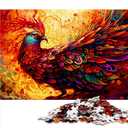 jigsaw puzzles for adults Phoenix 1000 Pieces Jigsaw Puzzles Suitable for children 12 years and up Cardboard puzzles Great Gift for Adults Size: 26x38cm