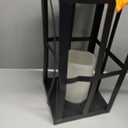 Fall Lanterns Decorative Indoor Outdoor, 2 Pack Hanging Harvest Lantern with LED Candle, 18 Inch Autumn Flameless Lights with Pumpkin and Maple Leaf for Thanksgiving Table Centerpiece Home Decor