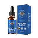 Methylene Blue Drops 1.06 fl oz 2%-USP/Pharmaceutical Grade Solution,Third-Party Tested Brain Health Supplement for Humans,No Formaldehyde,Glass Bottle