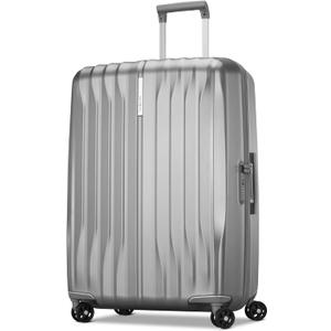 Samsonite UpLIFT Large Checked Hardside Luggage with Spinner Wheels - Airline-Approved, TSA Lock, Adjustable Handle System - Polycarbonate Hard Suitcase for Ultra Lightweight Travel - Silver Shimmer