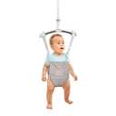 Baby Doorway Jumpers, Sturdy Johnny Jumper w/Adjustable 10.8"-23.6" inches Strap, Soft Baby Johnny Bouncer w/Seat Bag, Ideal Gift for Infant, Portable and Easy to Use, Grey