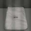 Color&Geometry High Pile White Bathroom Rugs 16"x24", Small- Upgrade Your Washroom with Soft Bath Mat- Plush, Non Slip, Absorbent, Washable Microfiber Shower Rug/Carpet for Outside Tub