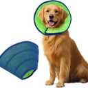 Dog Cone Collar After Surgery, Adjustable Recovery Collar for Small Dogs, Soft Breathable for Large Medium Small Dogs Anti-Bite Lick Protective Wound