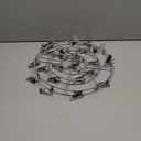 HSJH Stainless Steel Clothe Drying Rack Laundry Drip Hanger 24 Clip Metal Clothespins Round Underwear Lingerie Sock Hat Boot Large Heavy Duty Portable Indoor Outdoor Baby Wet and Dry Dryer (24 Round)