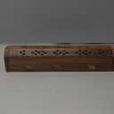 Prabhuji's Gifts Wooden Incense Burner - Incense Holder - Incense Box Burner for Cone Incense and Stick Incense - Handmade Wooden Box Made from Indian Rosewood - (Elephant)