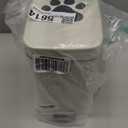 Kopuncare Dog Poop Trash Can Outside, 5L/1.3 Gal Pet Poop Bucket with Lid, Foot Pedal, Dog Waste Container with 40 Bags, Lid Soft Close for Pet, White