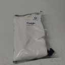 Wenrine Womens Sexy Tube Top Dress Strapless Self Tie Wrap Asymmetrical Hem Knit Summer Party Mini Dresses (Small, White)