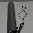 SOULION R50 Bluetooth Computer Speakers, 3.5mm PC Sound Bar for Desktop Monitor, Wired USB Powered & Colorful LED Lights with Switch Button, Surround Sound Soundbar PC Spearkers for Computer (Dark Grey)