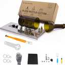 Glass Bottle Cutter, Upgraded Bottle Cutting Tool Kit, DIY Machine for Cutting Wine, Beer, Liquor, Whiskey, Alcohol, Champagne, Bottle Cutter for Round Bottle by Camdios