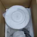 TTFTTF Glass Food Processor with 4 Blades & 4 Bowls (8 Cup + 3x0.5 Cup), Small Food Processor& Meat Grinder - Compact Design for Meal Prep, Baby Food, Sauces - Dishwasher Safe