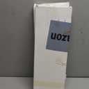 Necklace Holder, Upgraded Extra Large Wall Necklace Organizer with 30 Hooks Wall Mounted Necklace Hanger with Jewelry Tray/Cosmetics Shelf Rustic Pine Wood Holder (2 Pack-Double White)