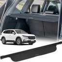 AUXMART Cargo Cover for 2023 2024 2025 Honda CRV (Include Hybrid) Accessories, Retractable Trunk Security Cover Shielding Shade with Waterproof Back Canvas Texture for Honda CRV Trunk Cargo Cover (Honda CR-V 2023-2025 /Canvas Texture)