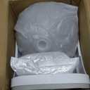 Toilet Plunger and Bowl Brush Combo for Bathroom Cleaning, White, 1 Set