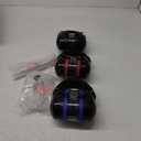 TrelaCo 3 Pack Shooting Ear Protection for Gun Range, Hearing Protection Ear Muffs 28dB with Shooting Eye Glasses, Earplugs (Red, Blue, Black)