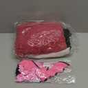 162PCS 3072inch Halloween Creepy Fabric Cloth with 3D Bats Black White Pink Rose Red Scary Halloween Fabric Gauze Horror Windows Doorways Cover for Haunted Houses Decor Party Outdoor Indoor