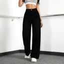Straight Leg Jeans for Women,High Waisted Wide Leg Loose Stretchy Boyfriend Denim Pants Baggy Jeans for Women (Black, XL)