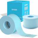 OK TAPE Silicone Medical Tape (2 Rolls) for Sensitive Skin,Waterproof Surgical Tape for Secures Dressings and Gauze,Pain-Free Removal Micropore Tape, First Aid Bandage Tape,1" x 5yd,Blue