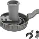 5304518968 Dishwasher Lower Spray Arm Support and 5304506518 Dishwasher Sewer Filter/Trap Drain Filter Replacement for Frigidaire Dishwashers Spray Arm Assembly Replaces 154252101,154292901,154294101