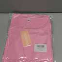 PLOKNRD Women's Casual Dress Summer Short Sleeve T-Shirt Dress Crew Neck Basic Dresses 2025 (Pink)