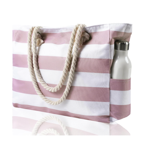 Clothirily Beach Bag for Women - Large Beach Tote Bag, Waterproof Sandproof Beach Bag with Zipper, Large Swim Pool Beach Tote