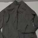 YEOREO Women Full Zip Workout Jacket with Pockets Thumb Hole Long Sleeve Athletic Cropped Jackets Gym Yoga Top (X-Small, Deep Gray)