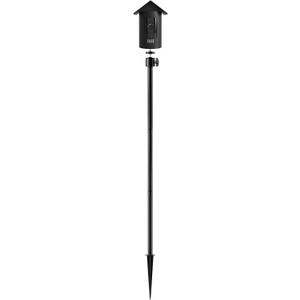 Camera Ground Stake Mount for for Ring Stick Up Cam Battery HD Security Camera, Metal Spike Pole Mount with Weatherproof Silicone Case for for Ring Stick Up Cam (3rd Generation)