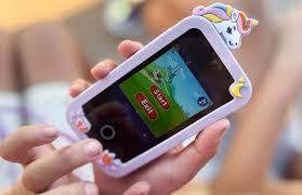 Kids Smart Phone Gifts for Girls 6-8 Year Old,Touchscreen Toy Cell Phone with Multi APPs 8G TF Card for Learning Play Christmas Birthday Gifts for Girls Age 3 4 5 6 7 8 9 (Purple)