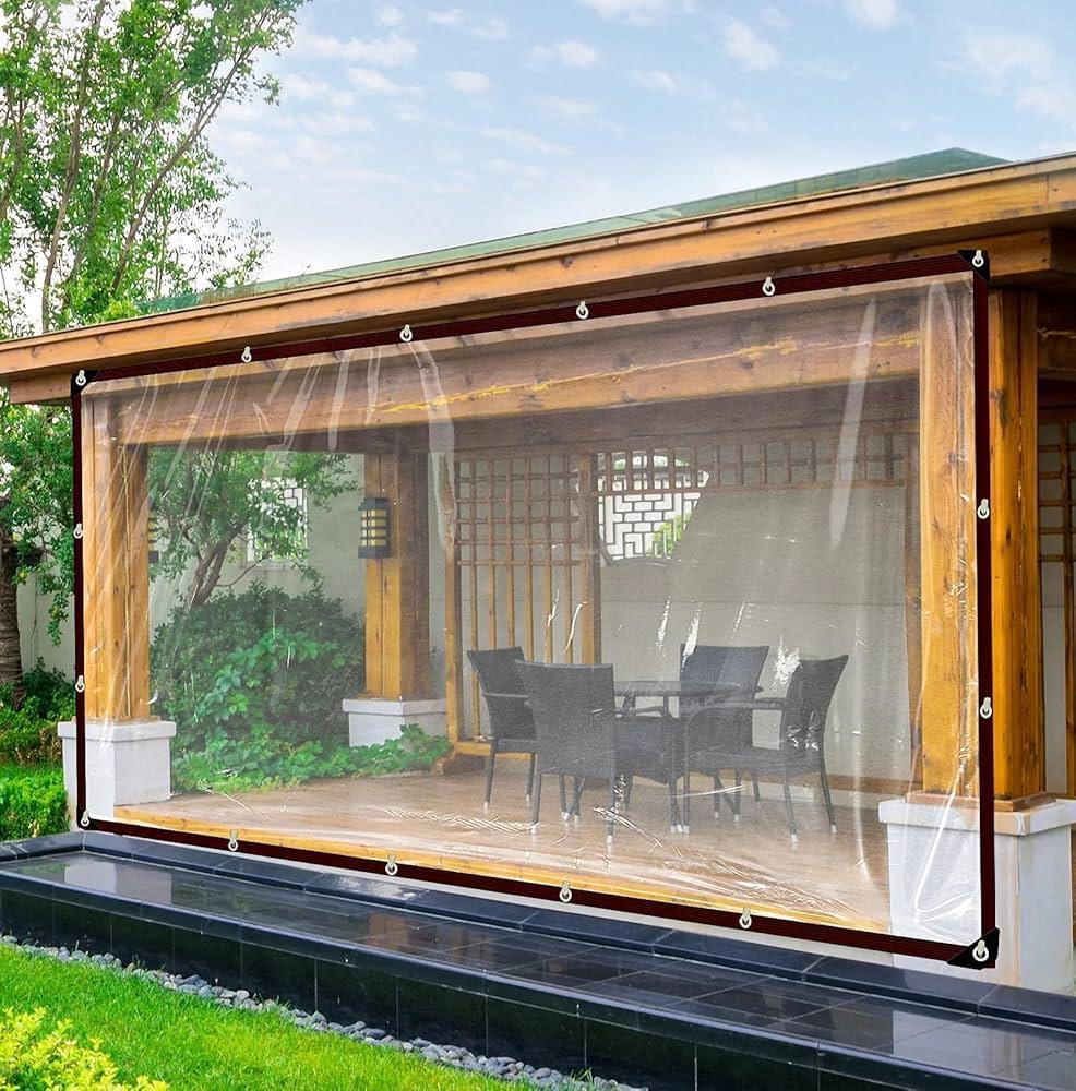 Clear heavy Duty Tarp 5x7ft